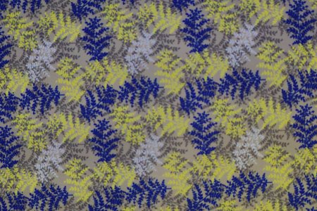 Vibrant Fern Pattern