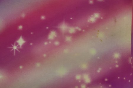 Magical Pink Galaxy with Sparkling Stars